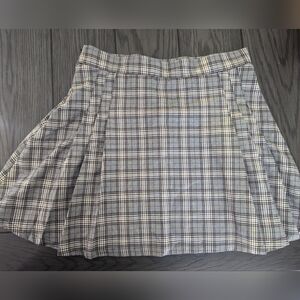 NWT Garage Plaid Mini Skirt